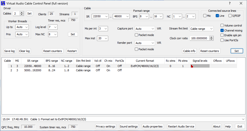 A tool to transfer audio streams between apps